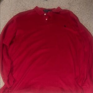 Men's Red Polo Shirt